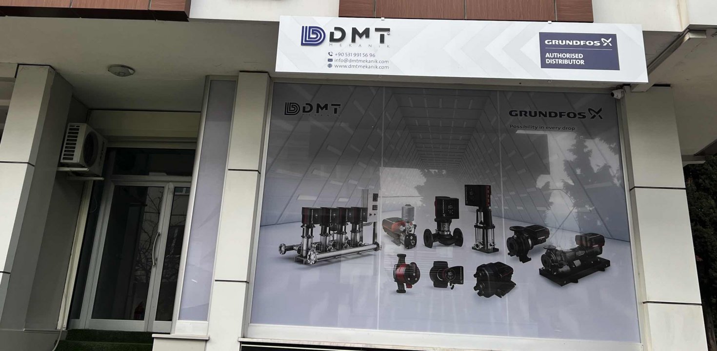 Yeni yerimizdeyiz! | DMT Mekanik ⏐ Grundfos Pompa