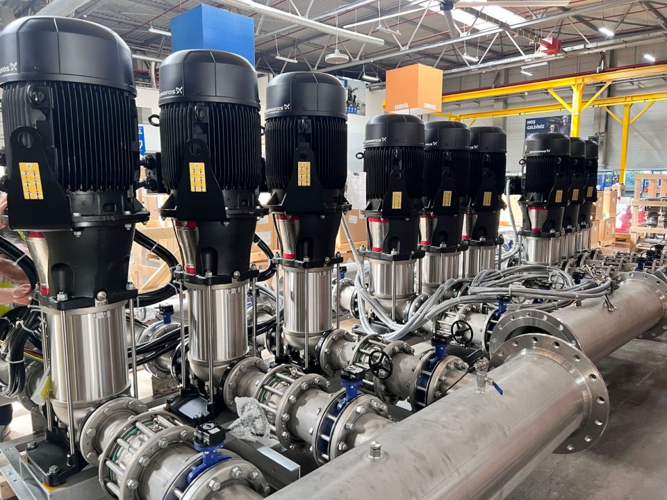 Pumps and Boosters | DMT Mekanik ⏐ Grundfos Pump