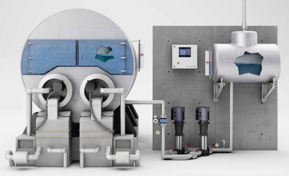 Endüstriyel Kazan Sistemleri | DMT Mekanik ⏐ Grundfos Pompa